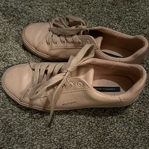 Tommy Hilfiger pink sneakers